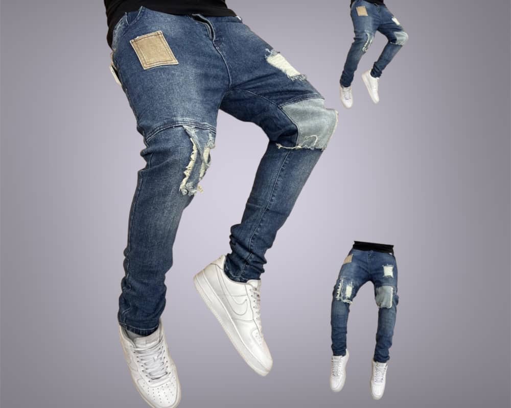 JEANS DENIM JOMME STYLE URBAIN