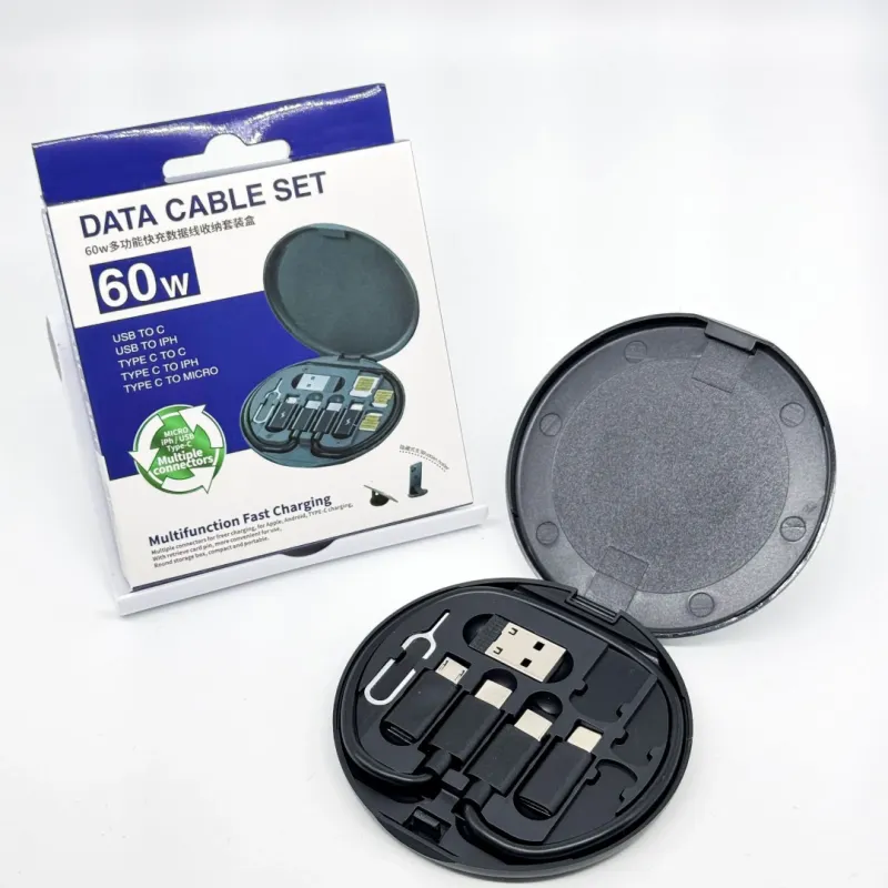 KITS DE SURVIE CÂBLE & recharge 60W tout-en-un 