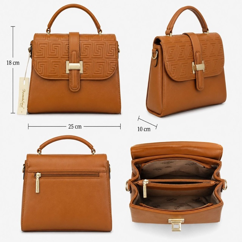 SAC À MAIN EFFET CUIR