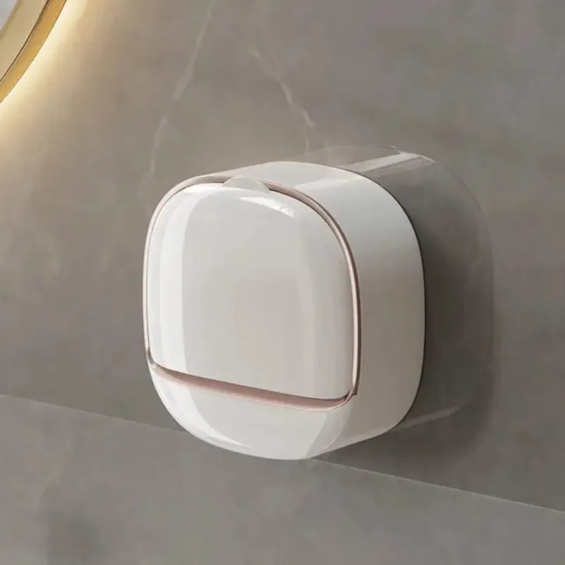 PORTE-SAVON MURAL SALLE DE BAIN RABATTABLE ÉTANCHE AUTO-DRAINANT