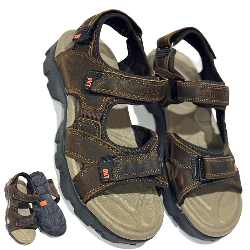 Kito GHT Sandale Élégant Homme Marron