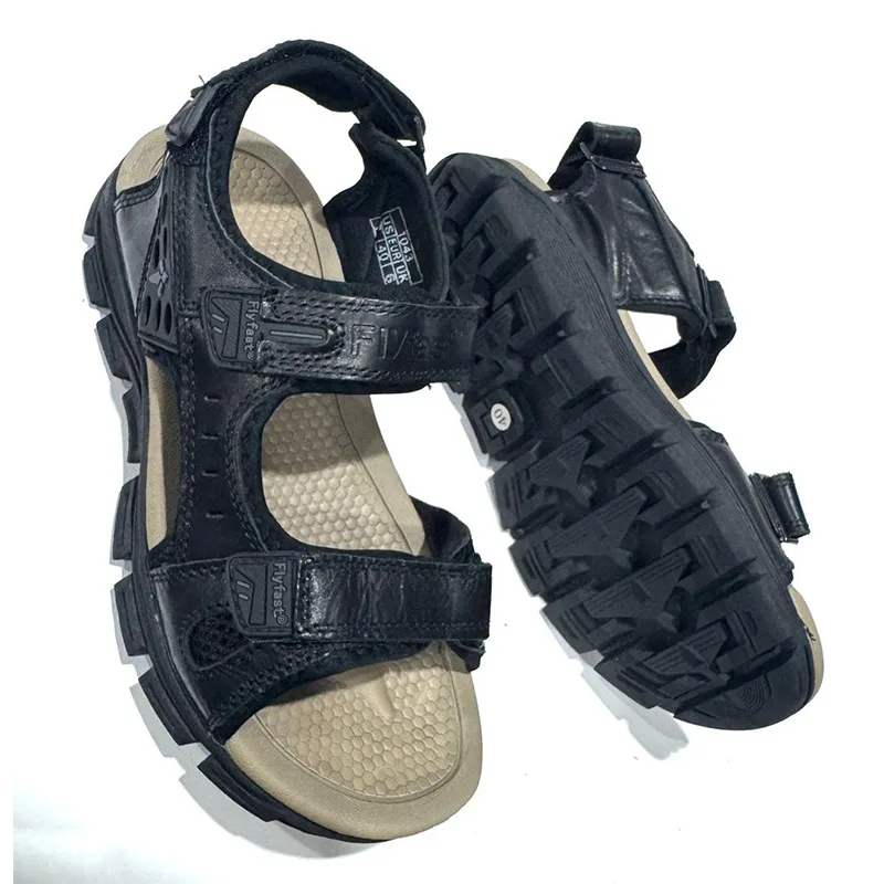 Kito FLYFAST Sandale Élégant Homme Noir 2 cordes