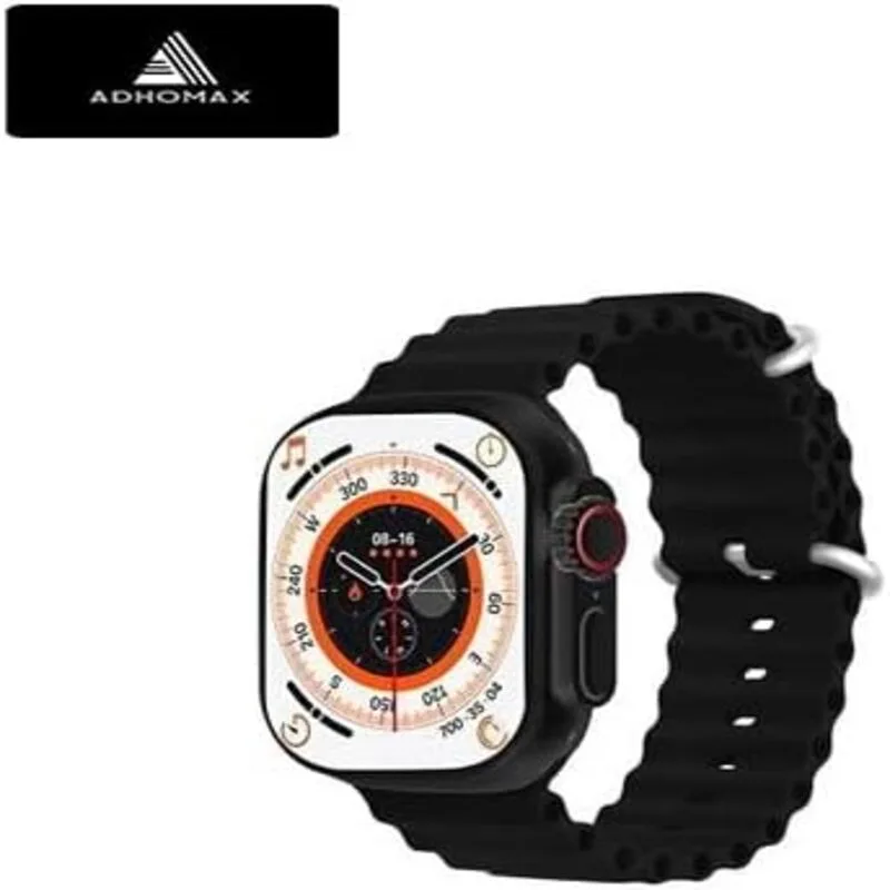 ADHOMAX ULTRA - MONTRE CONNECTÉE BRACELET NOIR OCÉAN
