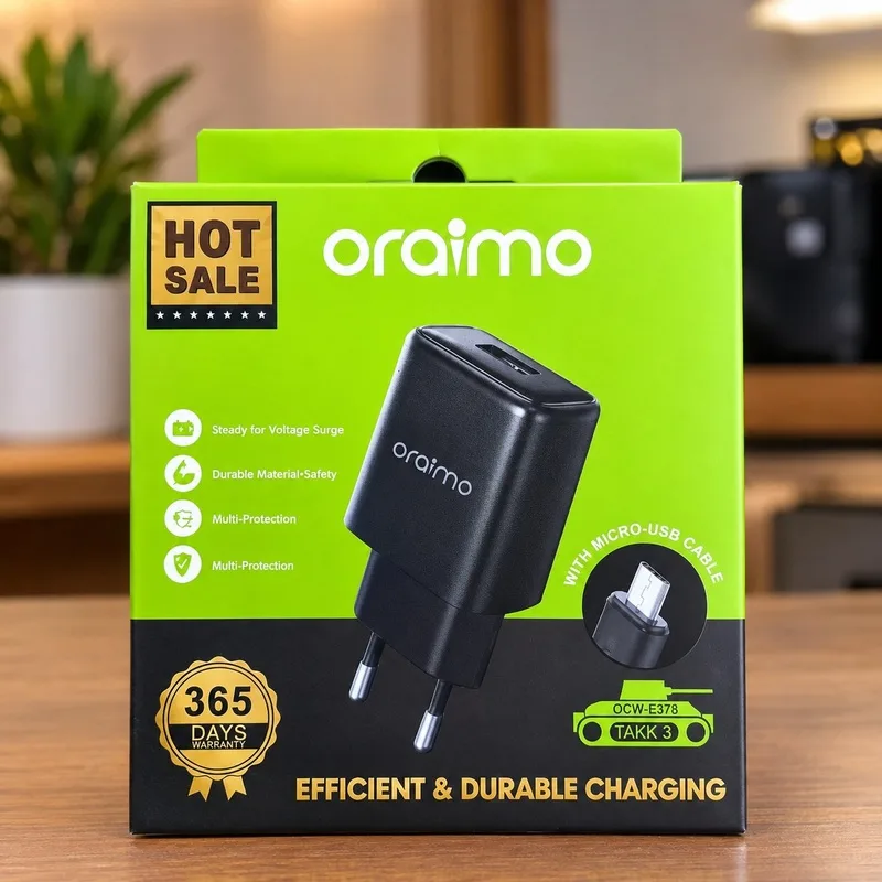 CHARGEUR ORAIMO TAKK 3 MICRO-USB
