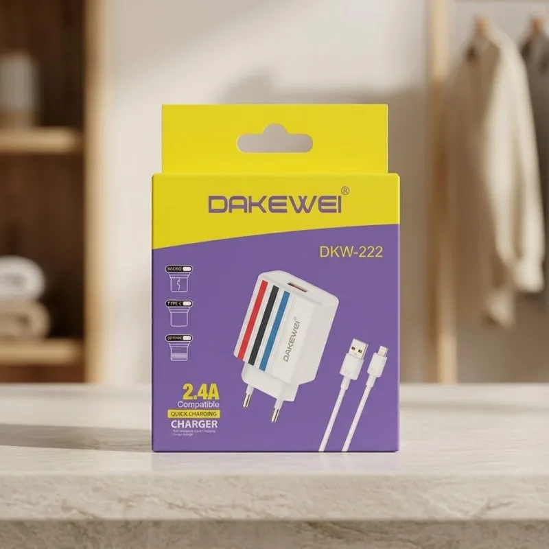 CHARGEUR DAKEWEI DKW-222 2.4A