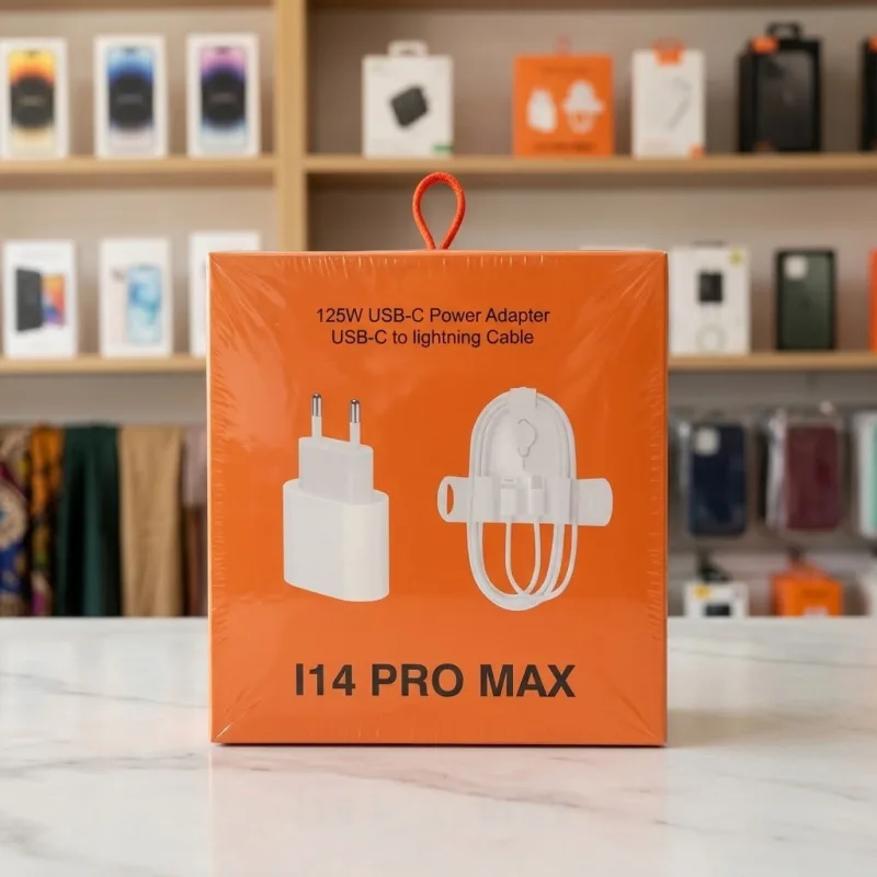 KIT CHARGEUR 125W USB-C + CÂBLE LIGHTNING
