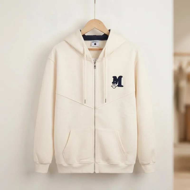 SWEAT À CAPUCHE ZIPPÉ