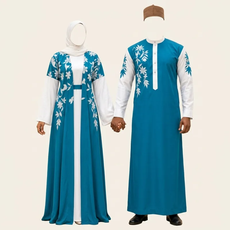 DUO DE LUXE AMAL & QAMIS BLUE SKY - ÉDITION COUPLE PRESTIGE