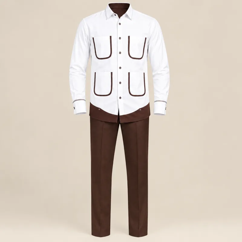 ENSEMBLE TUNIQUE TRADITIONNELLE HOMME