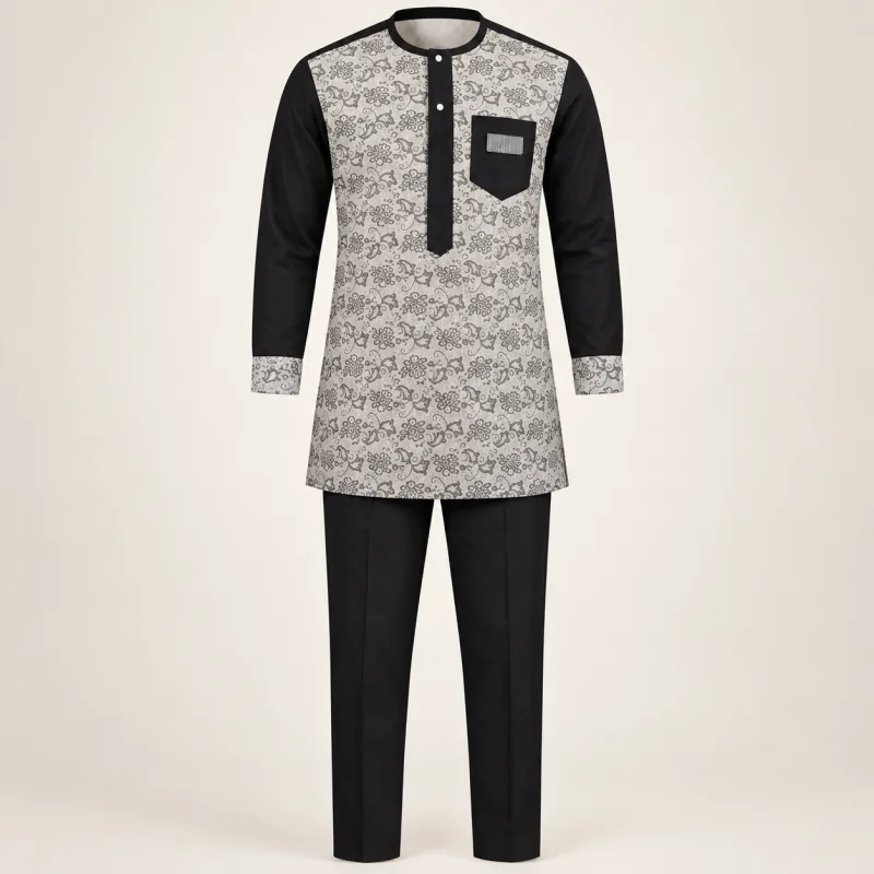 ENSEMBLE TUNIQUE TRADITIONNELLE HOMME