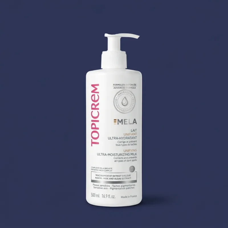 TOPICREM MELA LAIT UNIFIANT ULTRA-HYDRATANT (500 ML)