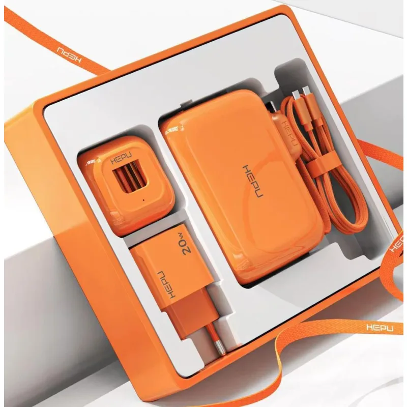 Coffret airpods-chargeur-powerbank