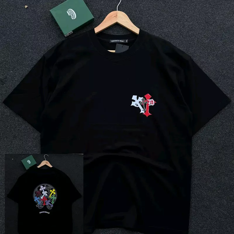 T-SHIRT CHROME HEARTS Multicolour Cemetery Logo